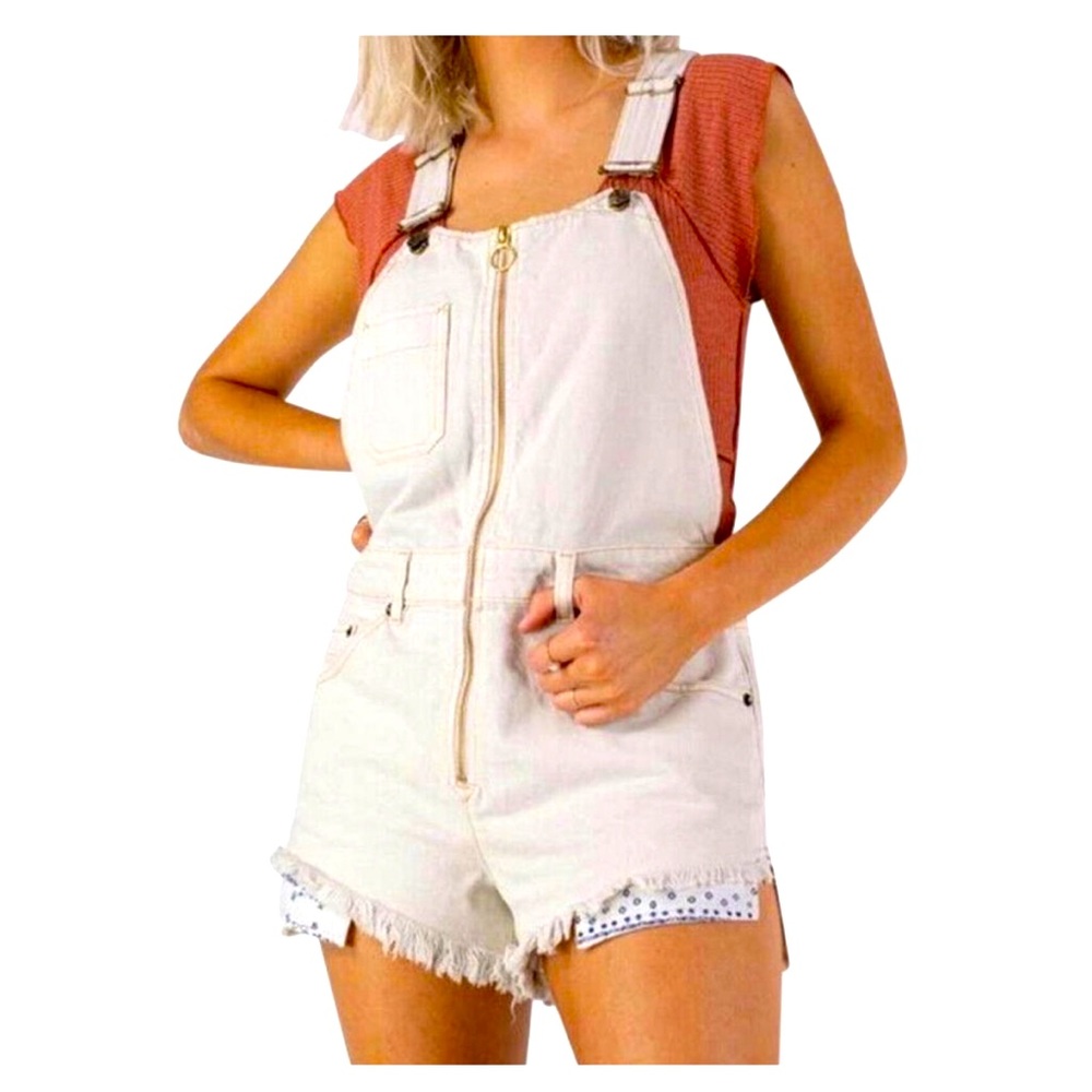 NWOT Free People Sunkissed Denim Shortall